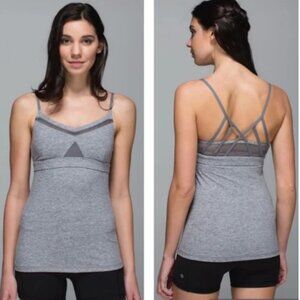 Lululemon Just Breathe Tank Top Gray